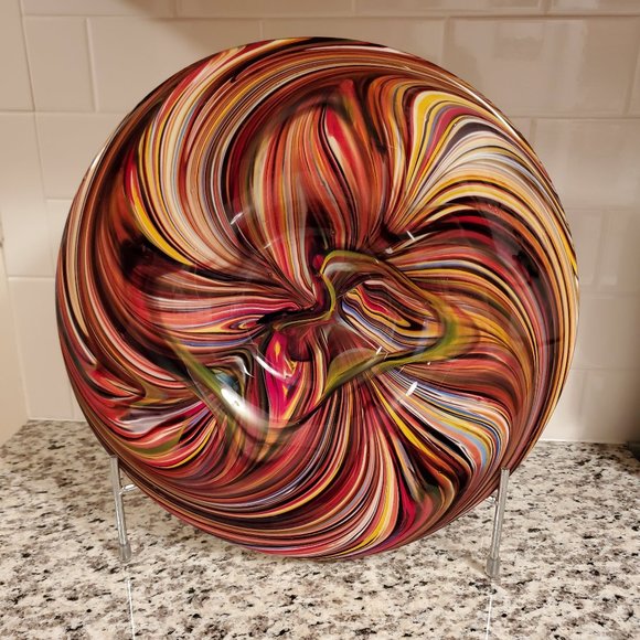 Missoni for Target Glass Platter with Stand - Picture 1 of 12